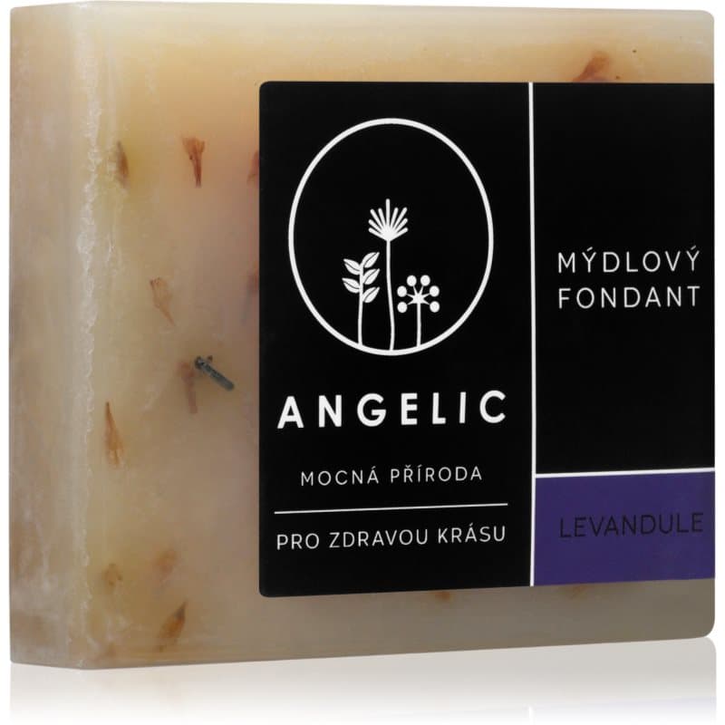 Angelic Soap fondant Levandule Extra Zachte Natuurlijke Zeep 105 g