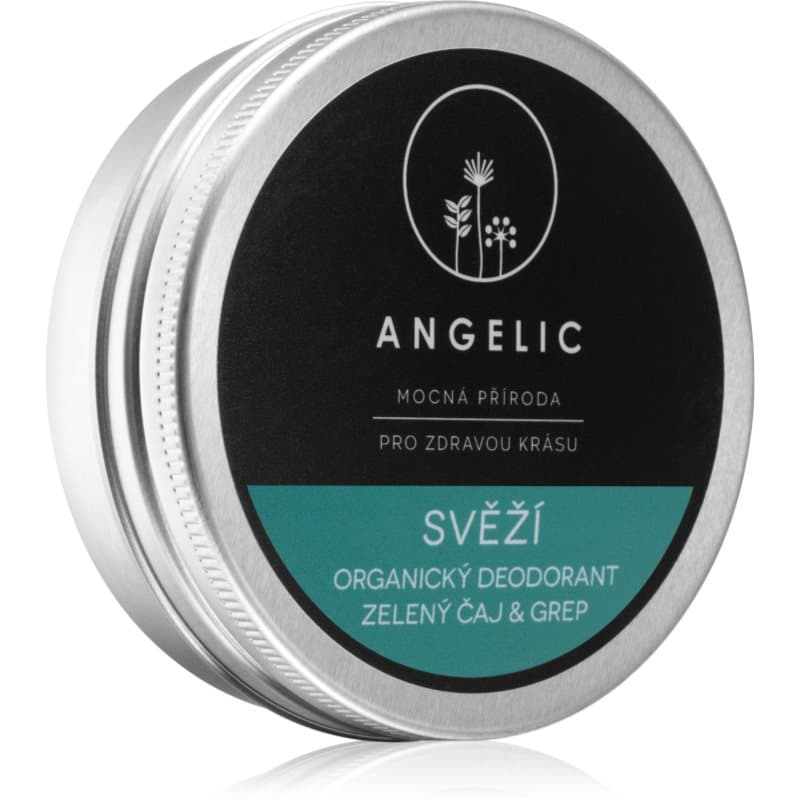 Angelic Organic deodorant "Fresh" Green tea & Grapefruit Crèmige Deo 50 ml