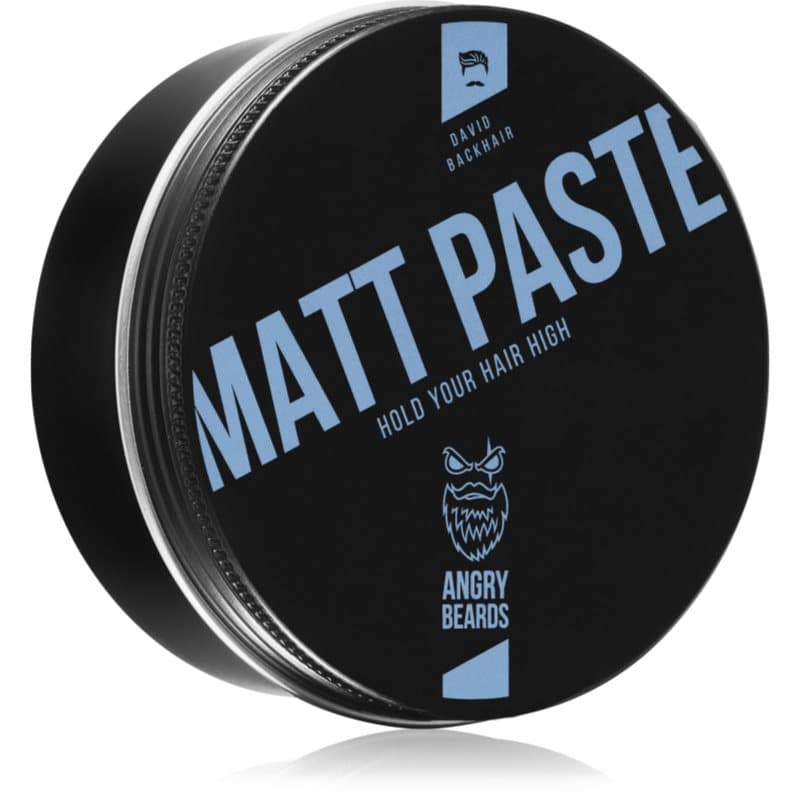 Angry Beards David Backhair Matterende Stylingpasta voor Mannen 100 g