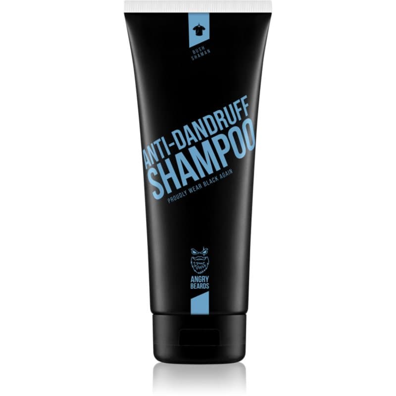 Angry Beards Bush Shaman Anti-Dandruff Shampoo Shampoo tegen Roos voor Mannen 230 ml