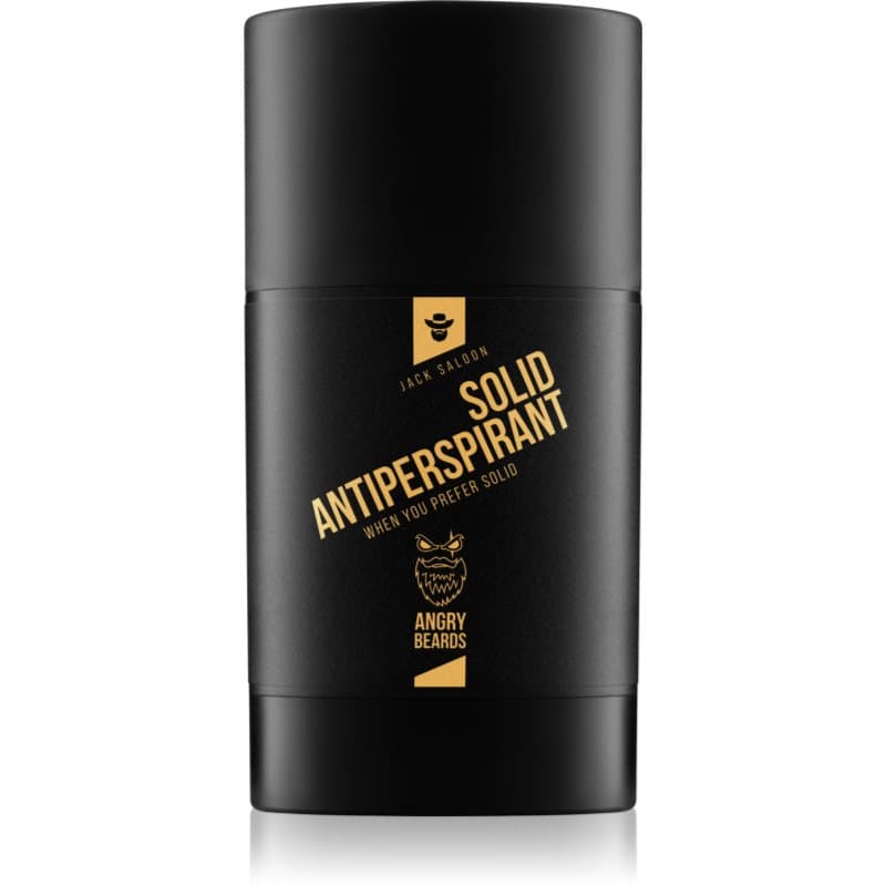 Angry Beards Jack Saloon Solid Antiperspirant Vaste Antitramspirant voor Mannen 50 ml