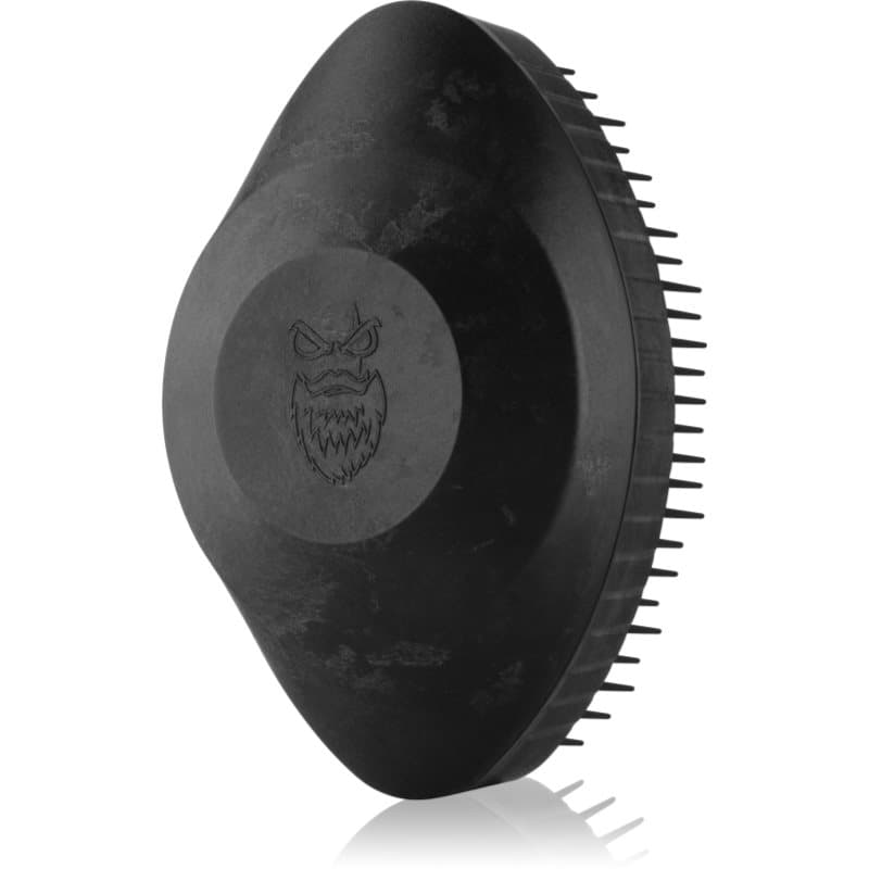 Angry Beards All-Rounder Carbon Brush Haar en Baard Borstel voor Mannen 11 × 7 cm 1 st