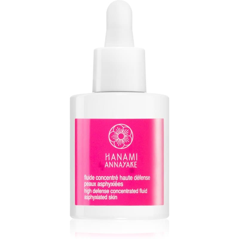 Annayake Hanami Fluide Concentré Haute Défense Peaux Asphyxiées Beschermende Detox Serum dag en nacht 30 ml