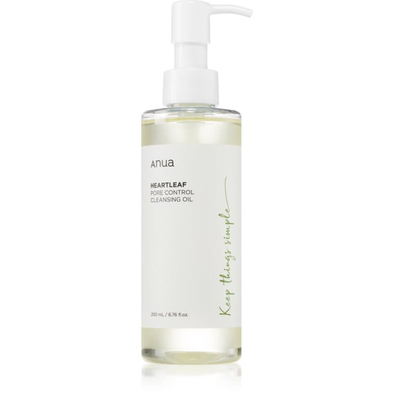Anua Heartleaf Pore Control Cleansing Oil Reinigende en Make-up Removing Olie met Hydraterende Werking 200 ml