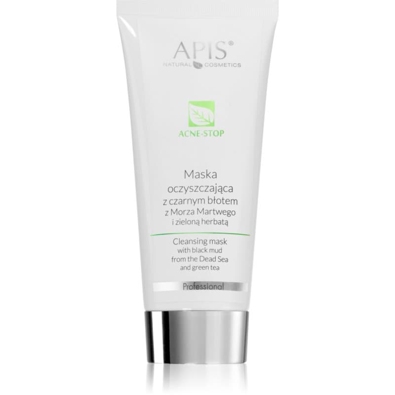 Apis Natural Cosmetics Acne-Stop Professional Dieptereinigende Masker voor Vette Huid met Acne Neiging 200 ml