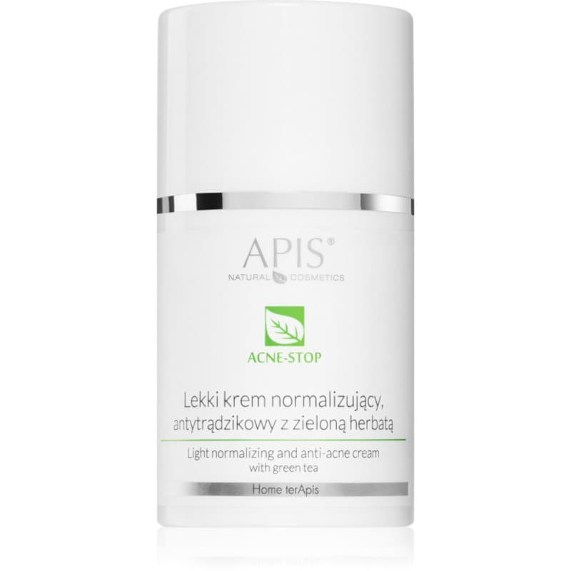 Apis Natural Cosmetics Acne-Stop Home TerApis Lichte Crème tegen Acne en Regulatie van Talgproductie 50 ml