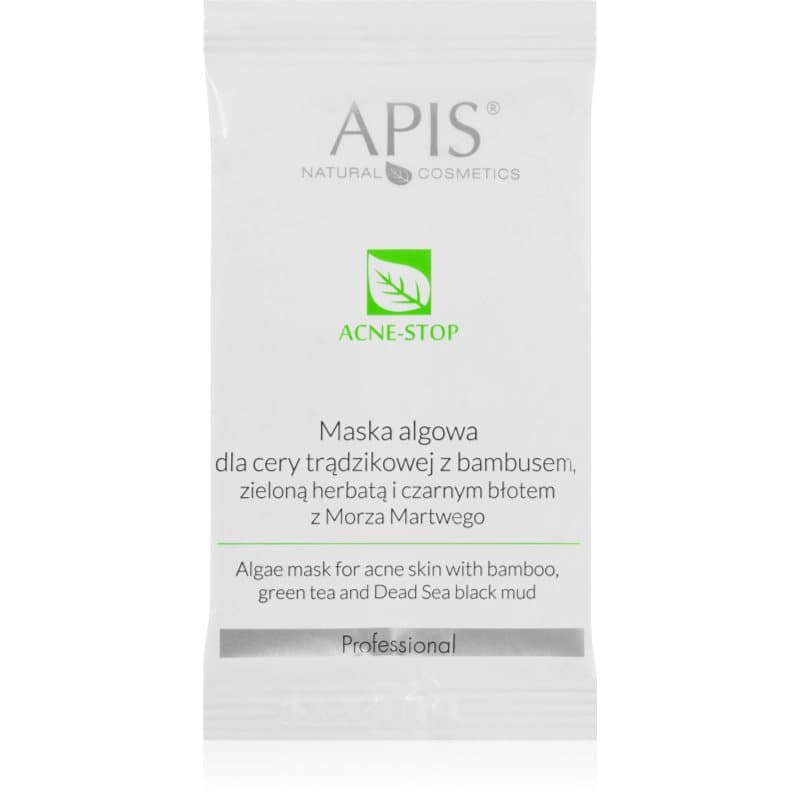 Apis Natural Cosmetics Acne-Stop Professional reinigend en verzachtend masker voor Vette Huid met Acne Neiging 20 gr