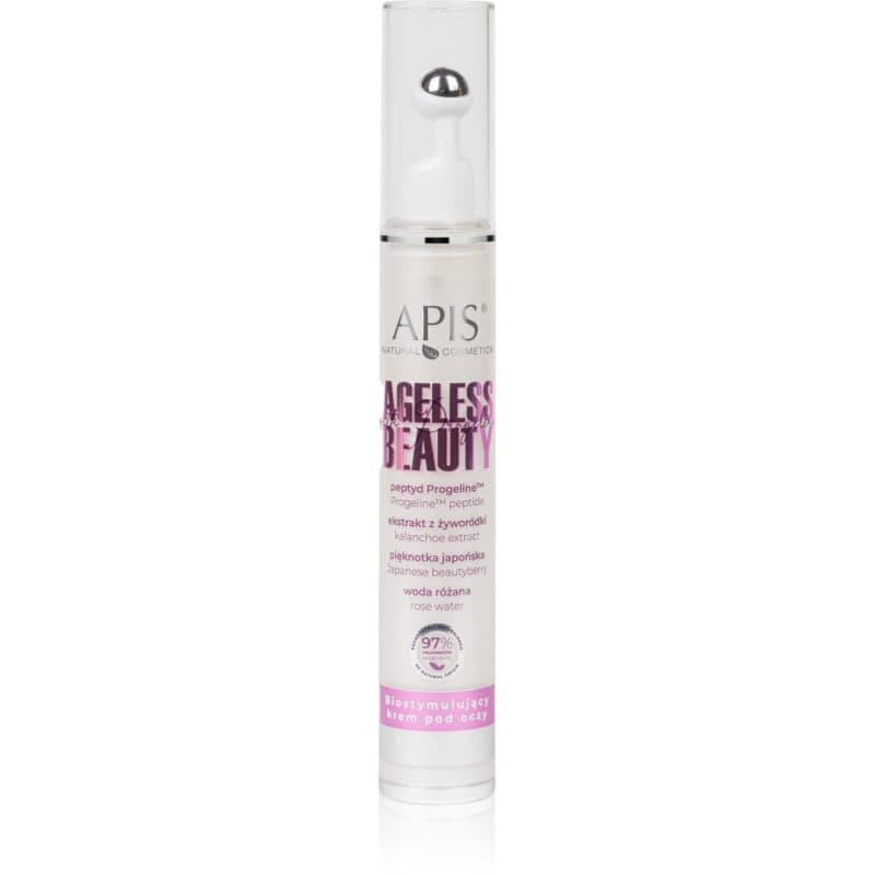 Apis Natural Cosmetics Ageless Beauty Gladmakende Oogcrème 10 ml