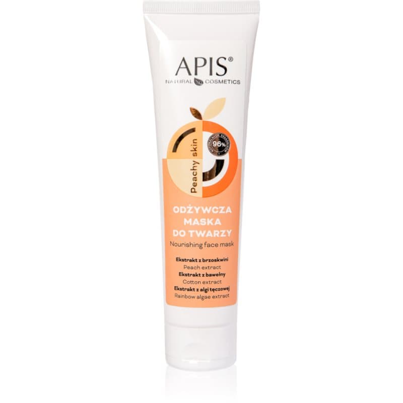 Apis Natural Cosmetics Peachy Skin Gezichtsmasker met Voedende Werking 100 ml