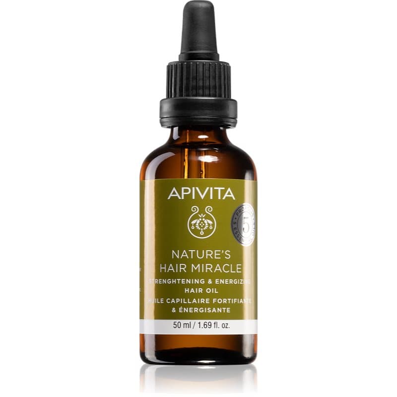 Apivita Nature's Hair Miracle Strengthening Hair Oil Olie voor Haarversterking 50 ml