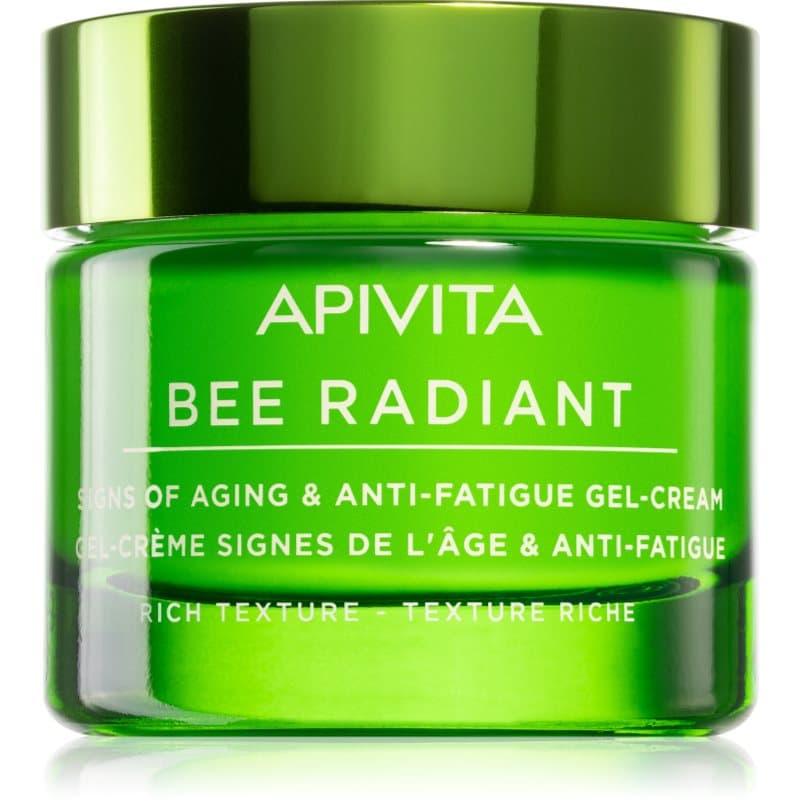 Apivita Bee Radiant Cream - Rich Texture Extra Voedende Gezichtscrème tegen Veroudering en voor Versteviging van de Huid 50 ml