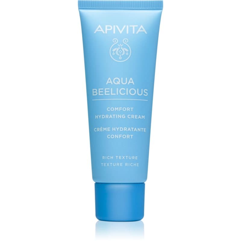 Apivita Aqua Beelicious Comfort Hydrating Cream Rich voedende huidcrème voor dag en nacht hydraterende 40 ml