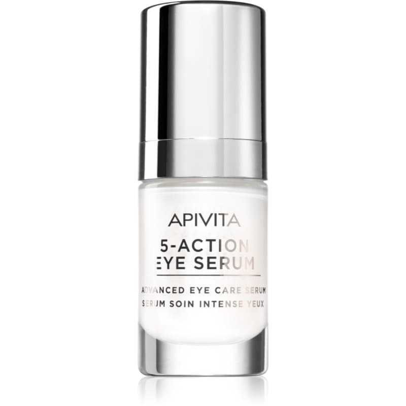 Apivita 5-Action Eye Serum Intensief Serum voor Oogcontouren 15 ml