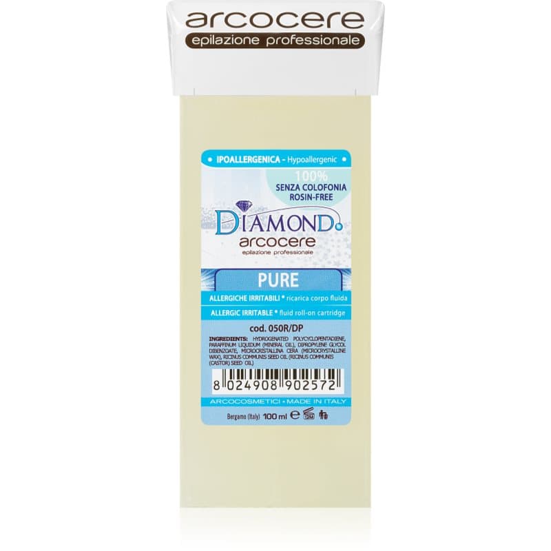 Arcocere Professional Wax Pure Haarverwijderingswax Roll-On Vervangende Vulling 100 ml