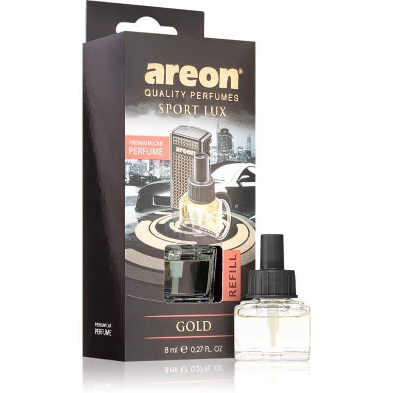 Areon Car Black Edition Gold auto luchtverfrisser Navulling 8 ml