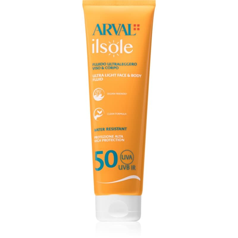 Arval IlSole Ultralight Face & Body Fluid Fluid voor Lichaam en Gezicht 150 ml