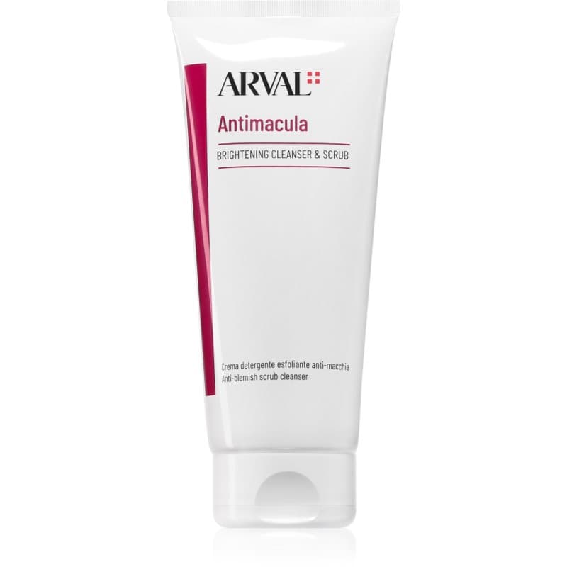 Arval Antimacula Brightening Cleanser & Scrub Reinigende Peeling Crème voor Stralende Huid 200 ml