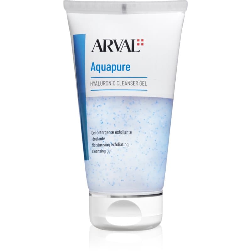 Arval Aquapure Hyaluronic cleanser gel milde exfoliërende gel voor Perfecte Reiniging van de Huid 150 ml