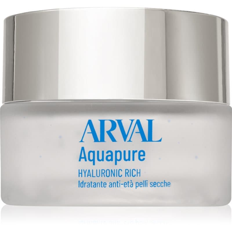 Arval Aquapure Hyaluronic Rich Hydraterende Crème voor Droge tot Zeer Droge Huid 50 ml