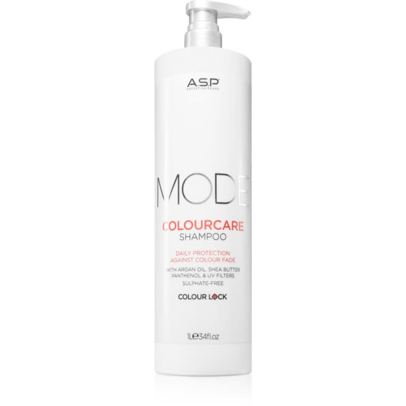 ASP MODE ColourCare Shampoo voor Gekleurd, Chemisch Behandeld en Verlichte Haar 1000 ml