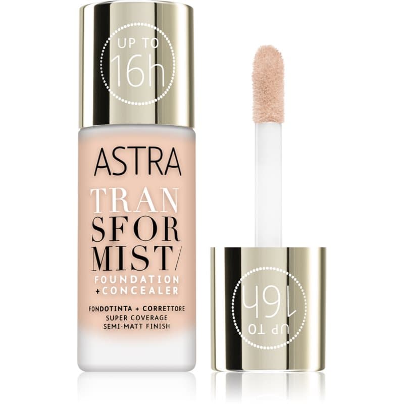 Astra Make-up Transformist Langaanhoudende Make-up Tint 01N Alabaster 18 ml