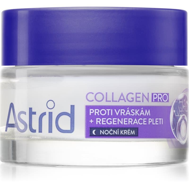 Astrid Collagen PRO Nachtcrème Tegen Alle Tekenen van Ouderworden  met Regenererende Werking 50 ml