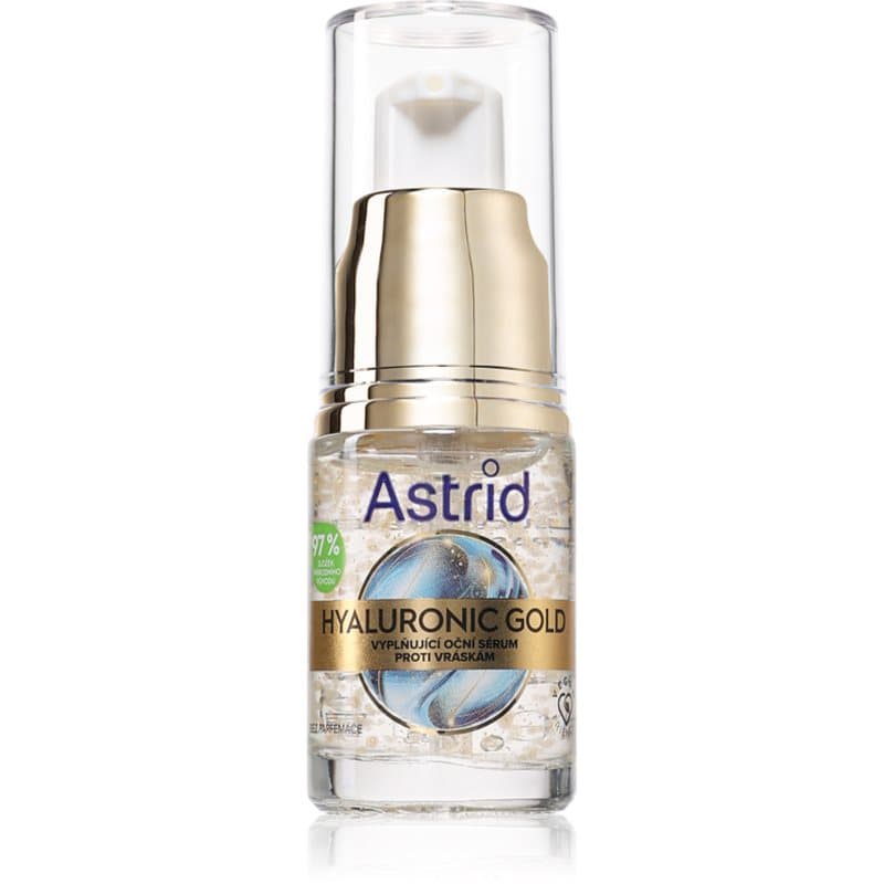 Astrid Hyaluronic Gold Lifting Oogserum met niacinamide 15 ml