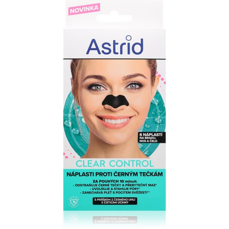 Astrid Clear Control Gezichtsreinigend Strips Anti-Blackheads 6 st