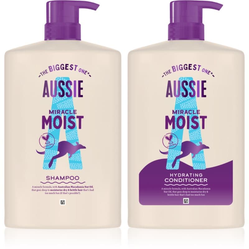 Aussie Miracle Moist set voor Hydratatie en Glans