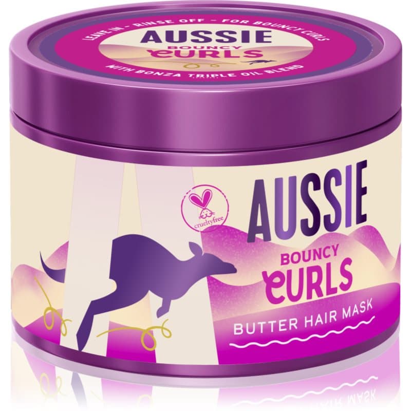 Aussie Bouncy Curls Hydraterende Masker voor krullend haar 500 ml
