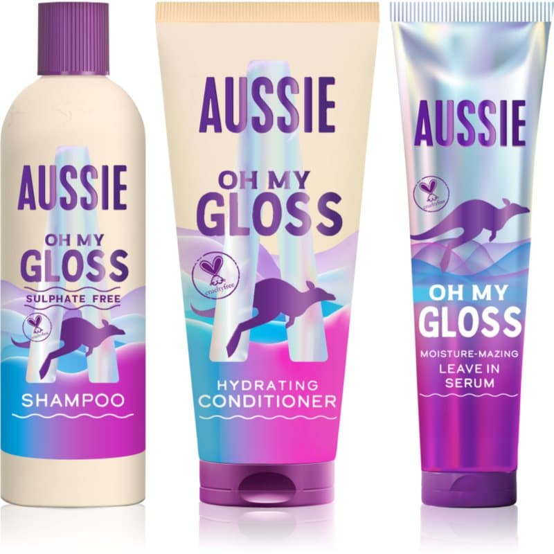 Aussie Oh My Gloss Gift Box Gift Set voor Hydratatie en Glans