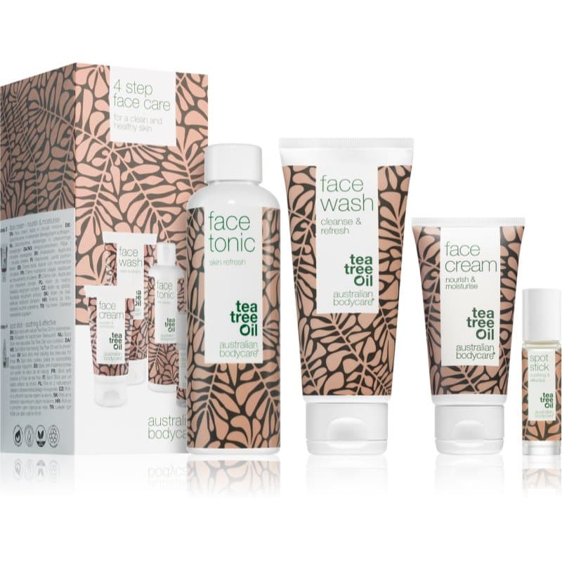 Australian Bodycare 4 Steps Face Care Kit Gift Set voor Perfecte Huid