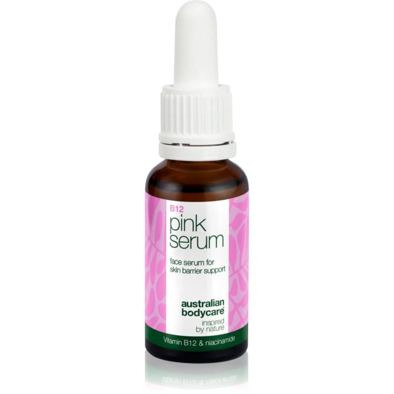 Australian Bodycare B12 Pink Serum anti-rimpel verhelderend serum voor versterking van de huidbarrière 30 ml