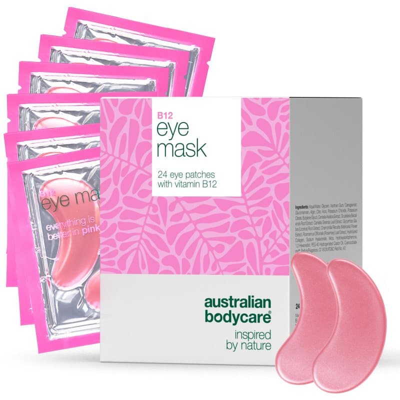 Australian Bodycare B12 Hydrogel Oogmasker met vitamine B12 24 st