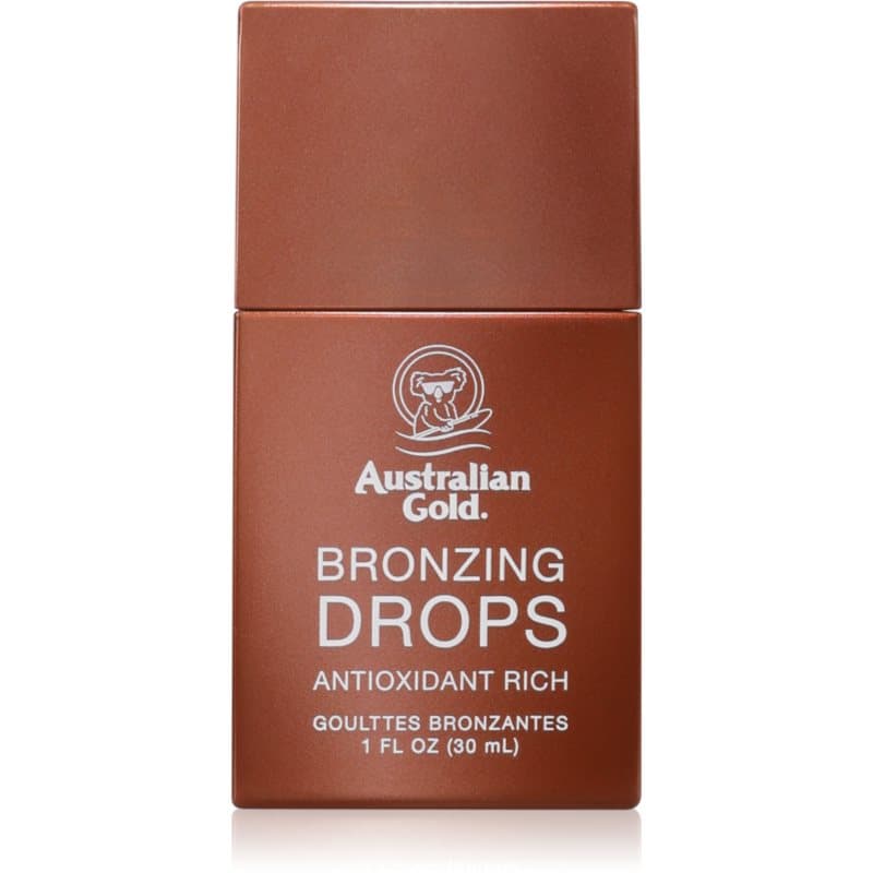 Australian Gold Bronzing Drops Voedende Droge Olie vooor Bevordering van Bruining 30 ml