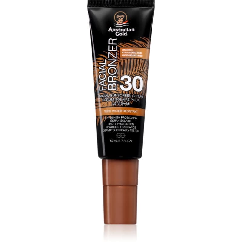 Australian Gold Facial Bronzer Serum met Bronzer SPF 30 50 ml