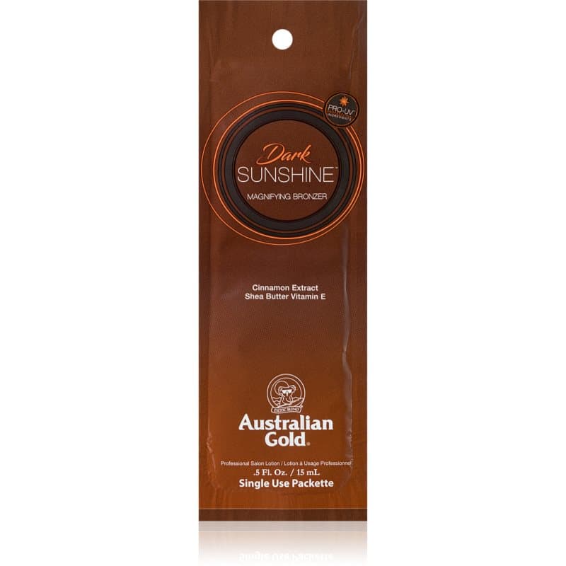 Australian Gold Dark Sunshine Magnifying Bronzer Bronzer voor Gezicht en Lichaam 15 ml