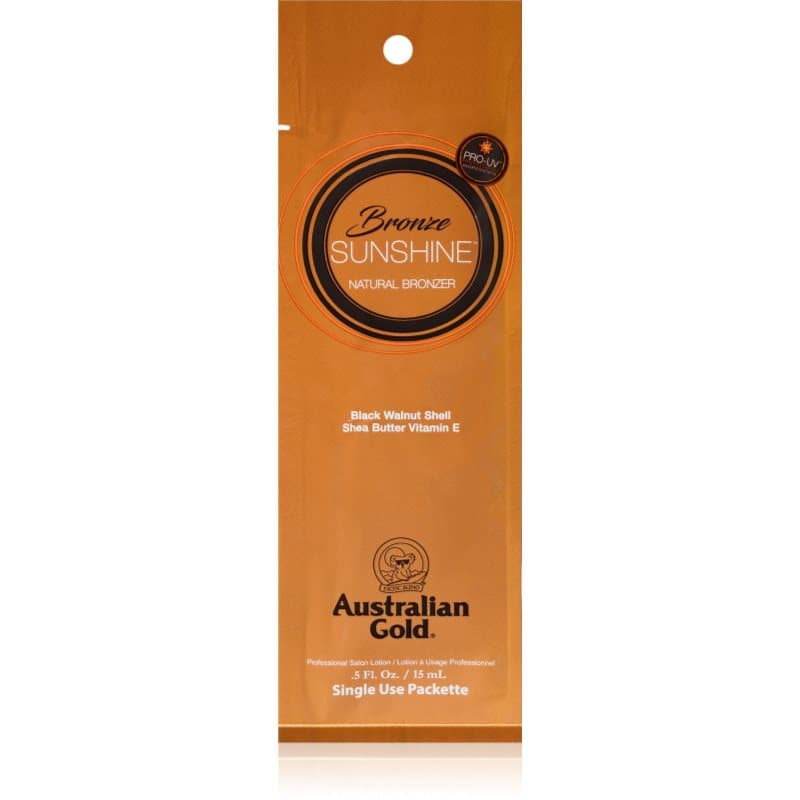 Australian Gold Bronze Sunshine Zonnebrandcrème met Bronzer 15 ml