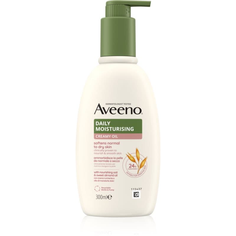 Aveeno Daily Moisturising Softens Dry Skin Milde Bodylotion 300 ml