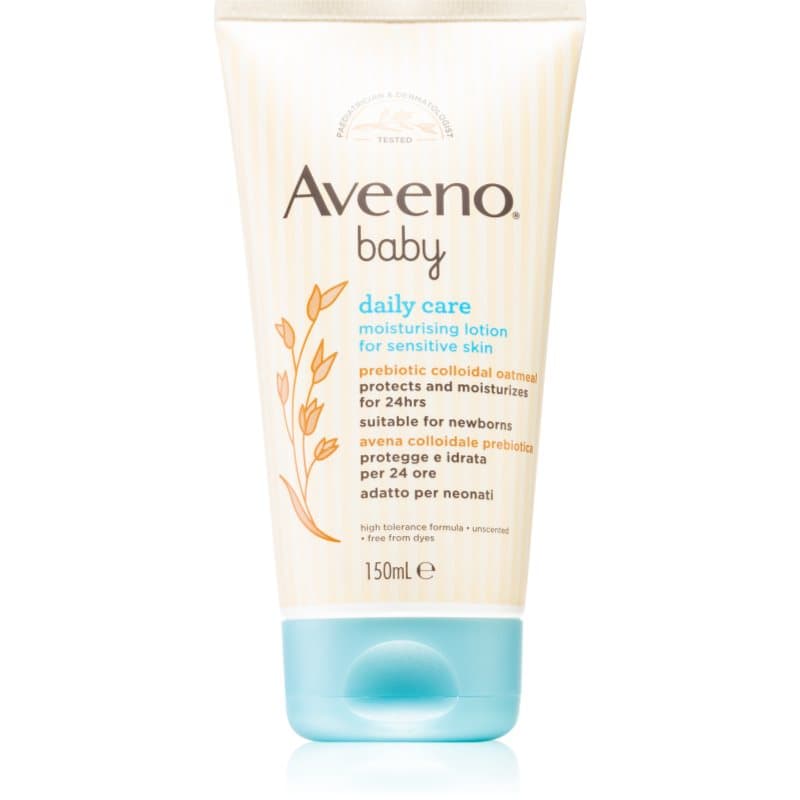 Aveeno Baby Moisturising lotion hydraterende bodylotion voor kinderen en baby‘s vanaf de geboorte 150 ml