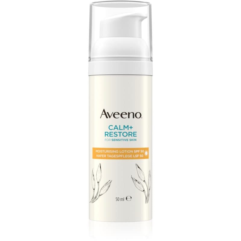 Aveeno Calm + Restore Hydraterende Gezichtsmelk SPF 50 50 ml