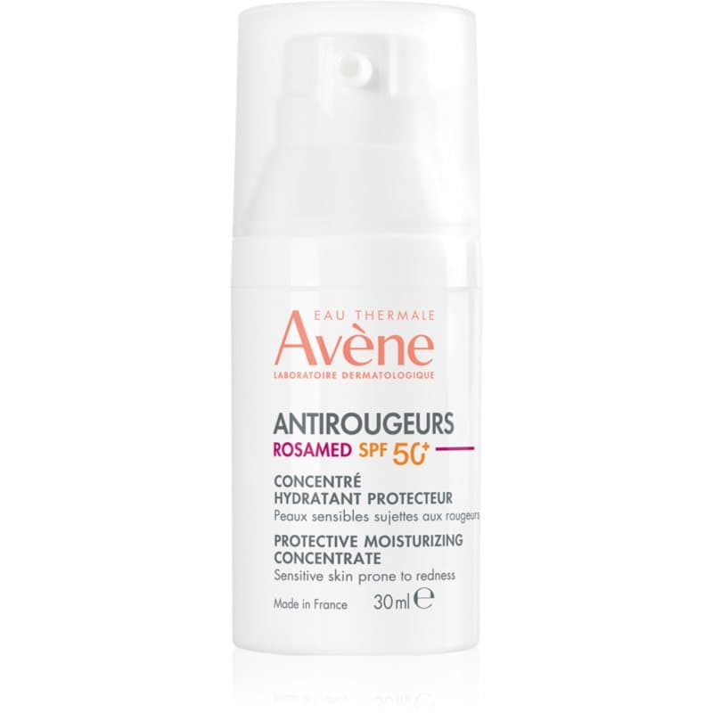 Avène Antirougeurs Rosamed Protective Moisturizing Concentrate Geconcentreerde Verzorging tegen een rode huid SPF 50+ 30 ml