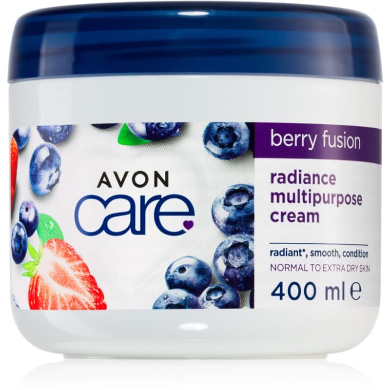 Avon Care Berry Fusion Verhelderende Crème voor Gezicht en Lichaam 400 ml
