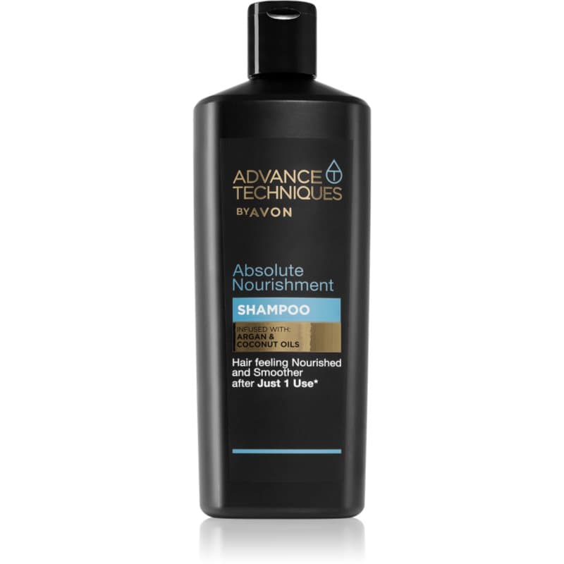Avon Advance Techniques Absolute Nourishment Voedende Shampoo met Marokkaanse Arganolie  voor Alle Haartypen 700 ml