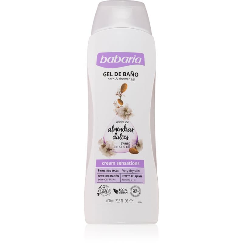 Babaria Almendras Douchegel 600 ml