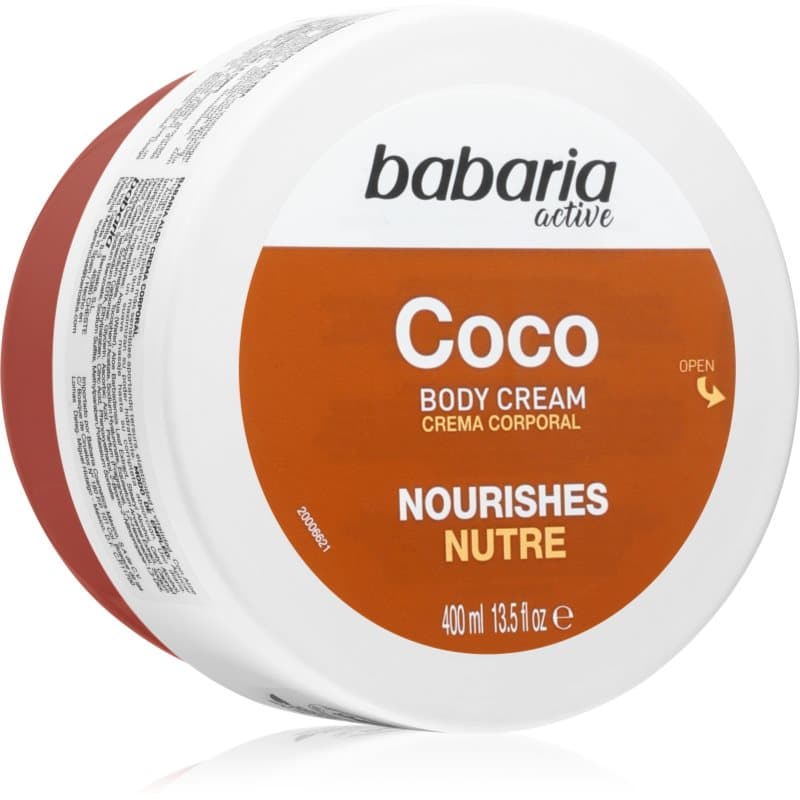 Babaria Coconut Bodycrème  voor Zeer Droge Huid 400 ml