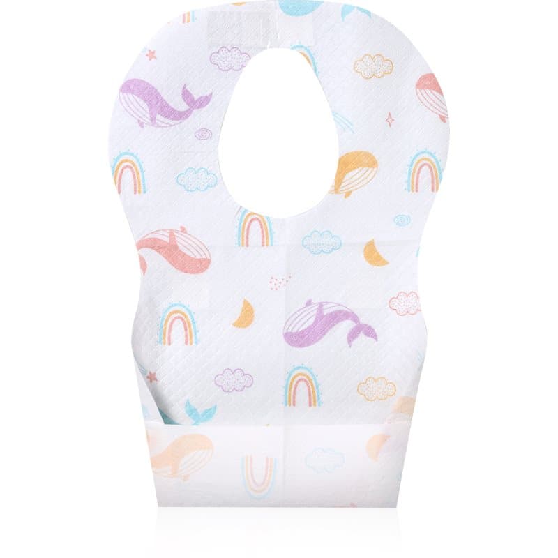 BabyOno Disposable Bibs 6m+ slab voor eenmalig gebruik 15x20 cm 10 st
