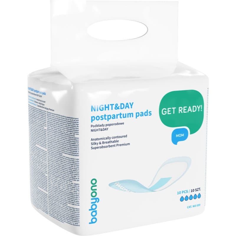 BabyOno Get Ready Mom kraamverband Night&Day 10 st