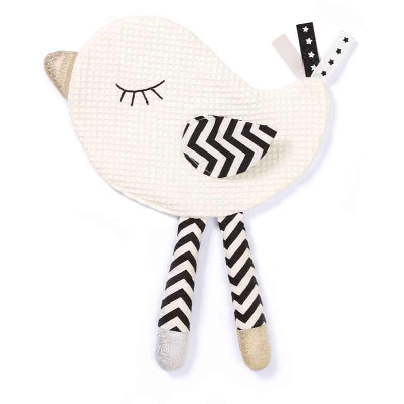 BabyOno Have Fun Blink & Smile knuffeldoekje Little Birdie 1 st