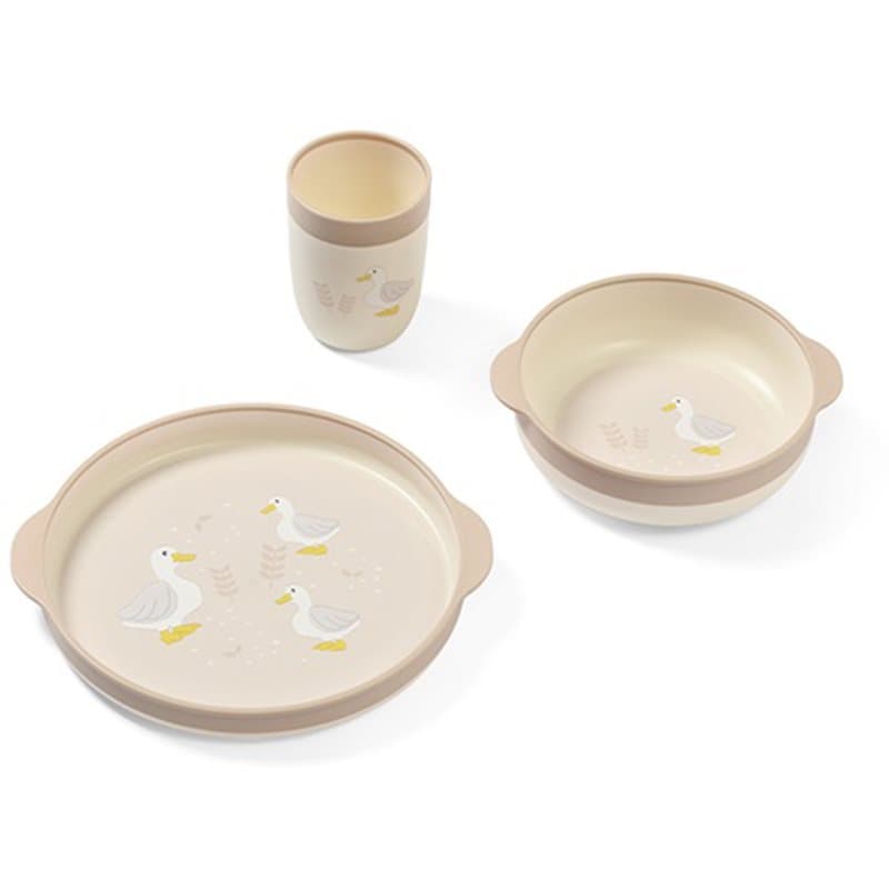 BabyOno Be Active Feeding Set Farmer etensset 12m+ 3 st